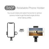 ARIZONE Selfie Stick Tripod,70cm Extendable Phone Tripod Stand for iPhone/Android Phone, Travel Tripod with Remote, Portable and Compact Compatible With Most Android & IPhone IOS Device